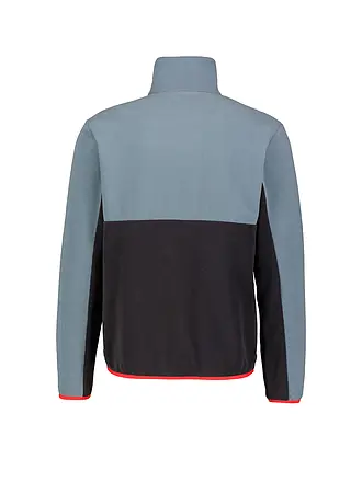 MERU | Pullover in pile da uomo con zip | grau